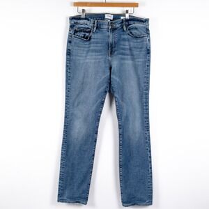 FRAME‎ L'Homme Slim Fit Denim Jeans Mens Size 36 Mid Wash Casual Streetwear